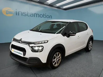 Gebraucht Citroën C3 Feel 83 PS (61 kW) 2022 Weiß Kleinwagen