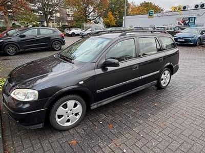 Gebraucht Opel Astra 75 PS (55 kW) 2001 Schwarz Kombi