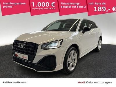Gebraucht Audi Q2 S-Line 150 PS (110 kW) 2023 2y gletscherweiß metallic SUV
