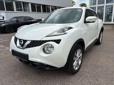 Gebraucht Nissan Juke Acenta 116 PS (85 kW) 2015 Weiß SUV