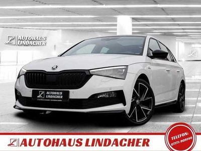 Gebraucht Skoda Scala Monte Carlo 110 PS (80 kW) 2022 Moonweiß perleffekt Kleinwagen