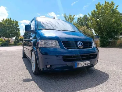 Gebraucht VW Multivan Highline 235 PS (172 kW) 2004 Blau Van / Kleinbus