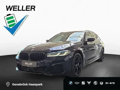 Gebraucht BMW 530e Shadowline 184 PS (135 kW) 2022 Carbonschwarz (schwarz) Kombi