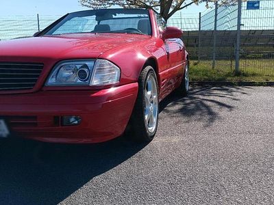 Gebraucht Mercedes SL500 306 PS (225 kW) 1999 Rot Cabrio