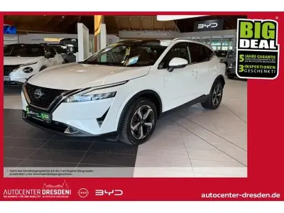 Gebraucht Nissan Qashqai N-Connecta 158 PS (116 kW) 2022 Weiß SUV