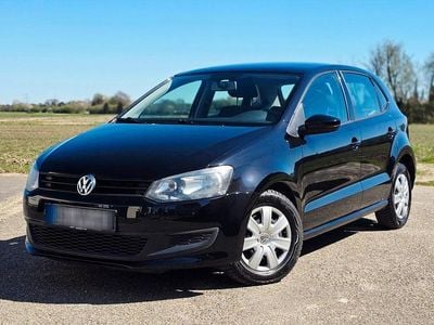 Gebraucht VW Polo Trendline 69 PS (50 kW) 2011 Schwarz Kleinwagen