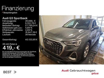 Gebraucht Audi Q3 S-Line 190 PS (139 kW) 2022 Daytonagrau perleffekt (metallic) SUV