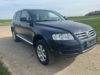 Usata VW Touareg 224 CV (164 kW) 2006 Blu SUV