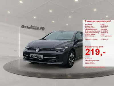 Brugt VW Golf VIII Goal 150 HK (110 kW) 2024 Grå Sedan