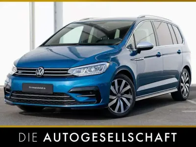 Brugt VW Touran R-line 150 HK (110 kW) 2018 Blå MPV