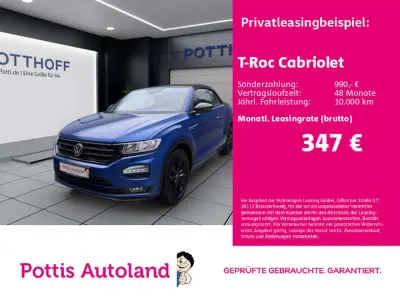 Gebraucht VW T-Roc Style 150 PS (110 kW) 2022 Ravennablau metallic SUV