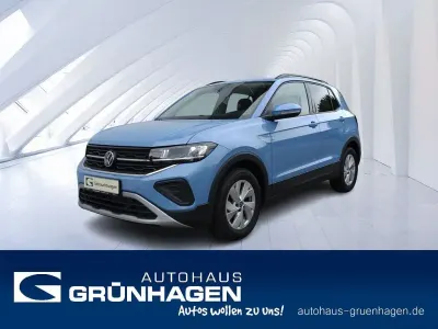 Gebraucht VW T-Cross Life 95 PS (69 kW) 2024 Blau SUV