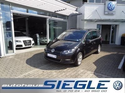 Gebraucht VW Sharan Business 140 PS (102 kW) 2013 Schwarz metallic Van / Kleinbus