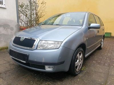 Gebraucht Skoda Fabia 75 PS (55 kW) 2002 Blau Kombi