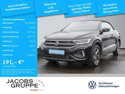 Gebraucht VW T-Roc Cabriolet IQ Drive 150 PS (110 kW) 2025 Schwarz Cabrio