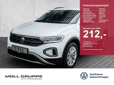 Gebraucht VW T-Roc Life 116 PS (85 kW) 2026 Weiß SUV