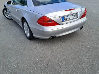 Gebraucht Mercedes SL350 245 PS (180 kW) 2003 Silber Cabrio