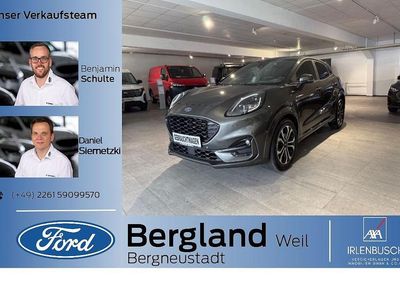 Gebraucht Ford Puma ST-Line 155 PS (114 kW) 2024 Lackierung metallic "magnetic grau" grau SUV