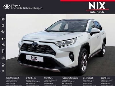 Gebraucht Toyota RAV4 Hybrid Lounge 222 PS (163 kW) 2019 Weiß SUV