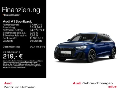 Gebraucht Audi A1 S-Line 116 PS (85 kW) 2025 Navarrablau metallic SUV