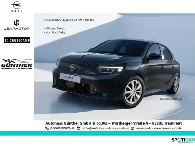 Neu Opel Corsa Edition 101 PS (74 kW) 2026 Schwarz Kleinwagen