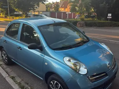Gebraucht Nissan Micra 65 PS (47 kW) 2006 Blau Kleinwagen