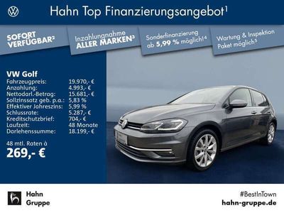 gebraucht VW Golf VII Highline 1.5TSI DSG ACC LED Navi Sitzh