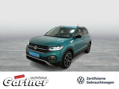 Makenatürkis metallic Gebraucht 2022 VW T-Cross Style SUV | 28.975 € (Teuer)