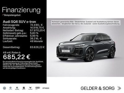 Daytonagrau perleffekt Gebraucht 2024 Audi SQ6 e-tron Ambiente SUV | 72.490 € (Superpreis)