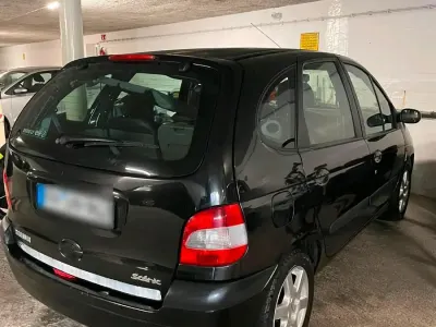 Gebraucht Renault Scénic 107 PS (78 kW) 2001 Schwarz Van / Kleinbus