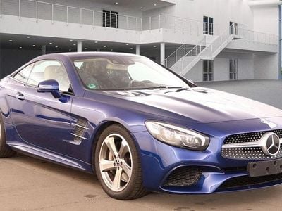 Gebraucht Mercedes SL400 AMG 367 PS (269 kW) 2017 Blau Cabrio