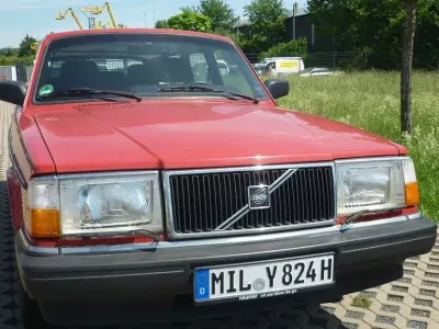 Gebraucht Volvo 240 113 PS (83 kW) 1992 Rot Kombi