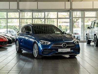 Brugt Mercedes C300 AMG 265 HK (194 kW) 2021 Blå Sedan