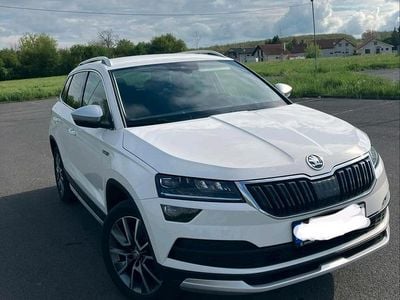 Gebraucht Skoda Karoq Scout 4x4 150 PS (110 kW) 2019 Weiß SUV