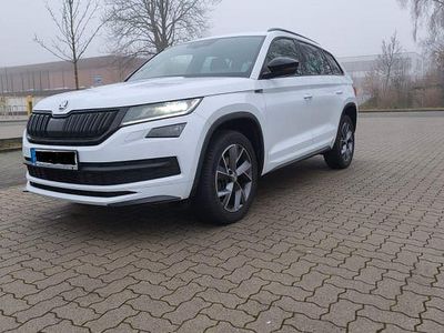 Gebraucht Skoda Kodiaq SportLine 150 PS (110 kW) 2020 Weiß SUV