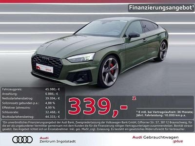 Distriktgrün metallic Gebraucht 2022 Audi S5 Sportback Ambiente Kleinwagen | 45.980 € (Guter Preis)
