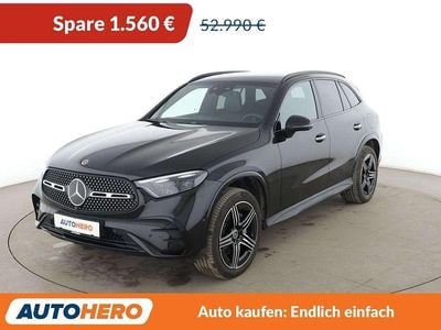 Gebraucht Mercedes GLC300e AMG line 313 PS (230 kW) 2023 Obsidianschwarz SUV