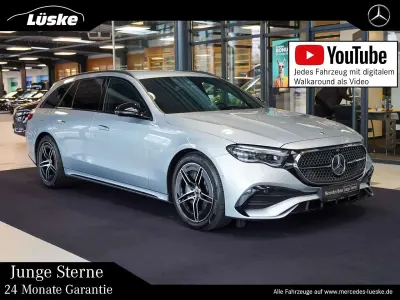 Second-hand Mercedes E220 AMG line 197 CP (144 kW) 2025 Argintiu Break