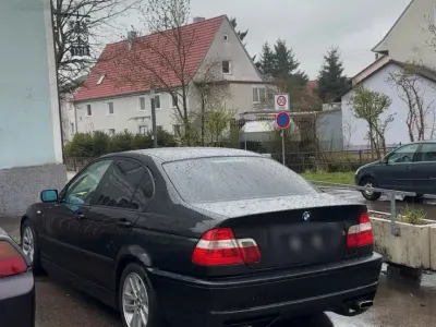 Usata BMW 318 143 CV (105 kW) 2003 Nero Berlina