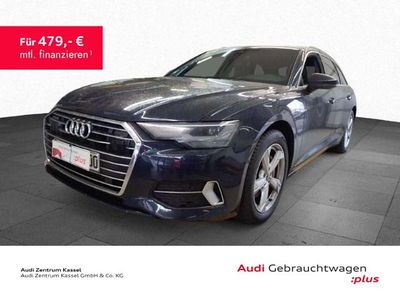 Firmamentblau metallic Gebraucht 2022 Audi A6 Ambiente Kombi | 48.490 € (Teuer)