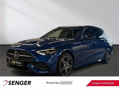 Usata Mercedes C300e AMG 313 CV (230 kW) 2024 Blu Station wagon