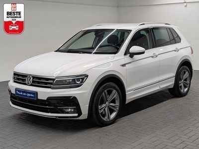 Weiß (purweiss) Gebraucht 2019 VW Tiguan Highline SUV | 28.480 € (Etwas zu teuer)