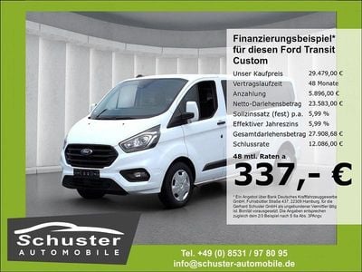 Gebraucht Ford Transit Custom 150 PS (110 kW) 2023 Weiss Van / Kleinbus