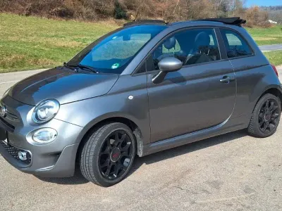 Brugt Fiat 500C Lounge 69 HK (50 kW) 2017 Grå Cabriolet