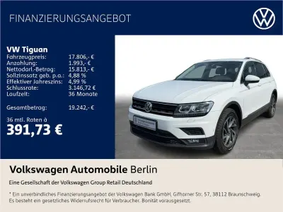 Gebraucht VW Tiguan Sound 150 PS (110 kW) 2017 Weiß SUV