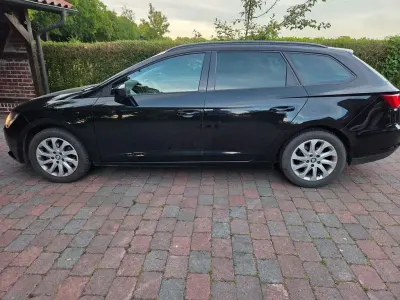 Gebraucht Seat Leon ST Style 125 PS (91 kW) 2015 Schwarz Kombi