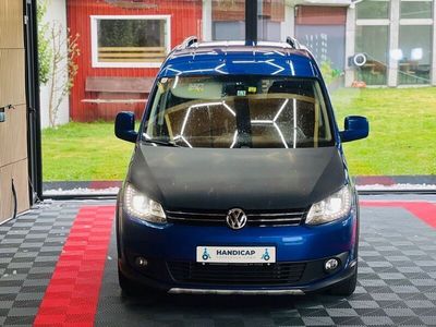 Gebraucht VW Caddy 110 PS (80 kW) 2014 Blau Van / Kleinbus