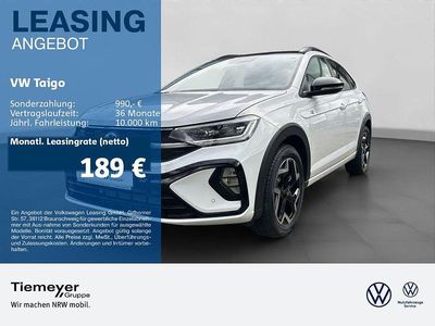 Neu VW Taigo R-line 150 PS (110 kW) 2025 Weiß SUV