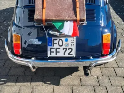 Gebraucht Fiat 500 18 PS (13 kW) 1972 Blau Kleinwagen