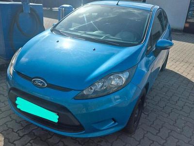 Gebraucht Ford Fiesta 60 PS (44 kW) 2009 Blau Kleinwagen